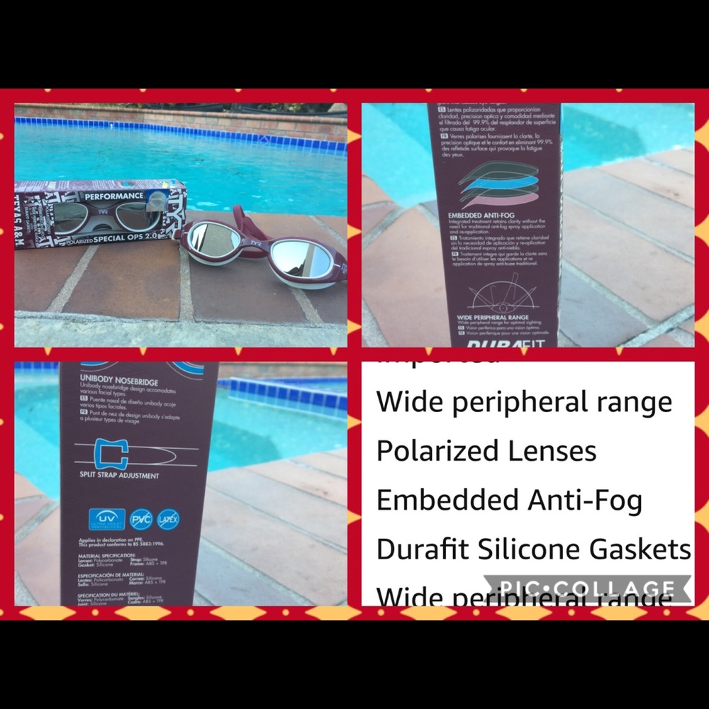 TYR Swim goggles